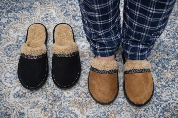 Pantuflas Hombre Pampa con Corderito