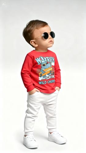 Cod: 159-remera Bebe-algodon Peinado - Miniatura 3