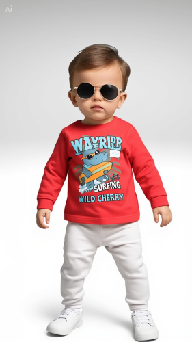 Cod: 159-remera Bebe-algodon Peinado - Miniatura 4