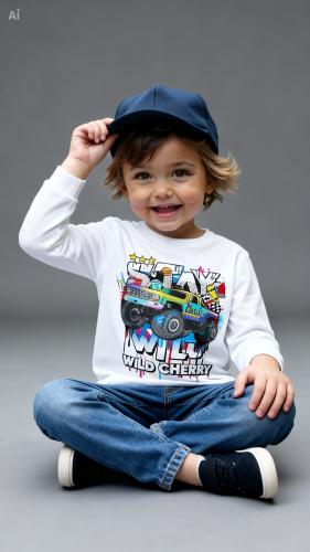 Cod: 160-remera Bebe-algodon Peinado - Miniatura 3