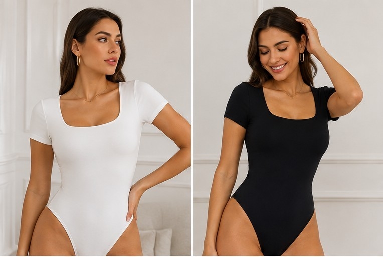 Body Lycra Escote Cuadrado - Imagen 3
