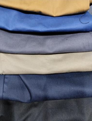 Pantalón de Gabardina Corte "chino" Gris - Miniatura 2
