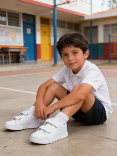 Zapatillas Calzados Unisex Clásicas Modernas Doble Abrojo Tendencia Practicas Cómodas