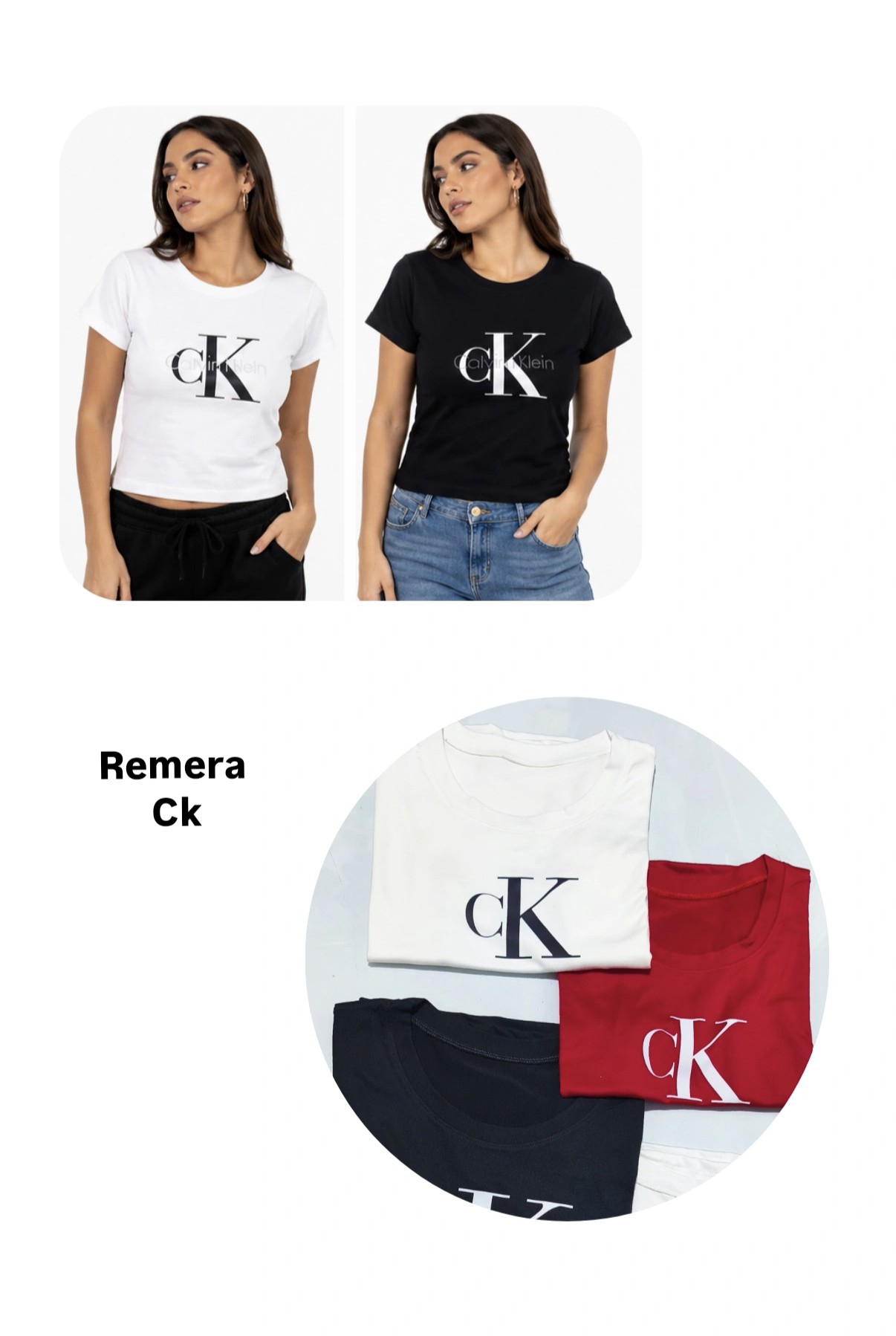 " Remera Ck "  de Modal - Imagen 2