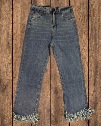 Pantalon Jeans Flecos