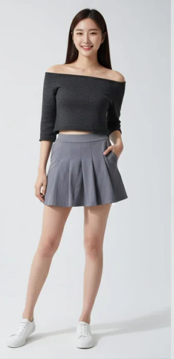 Colegiales Short Pollera