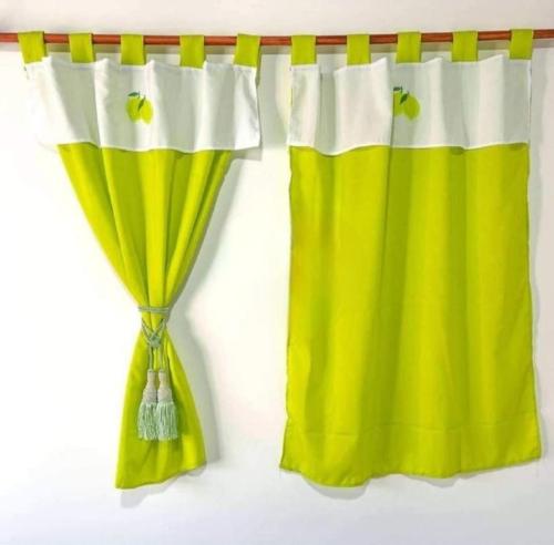 Cortinas de Cocina Bordado