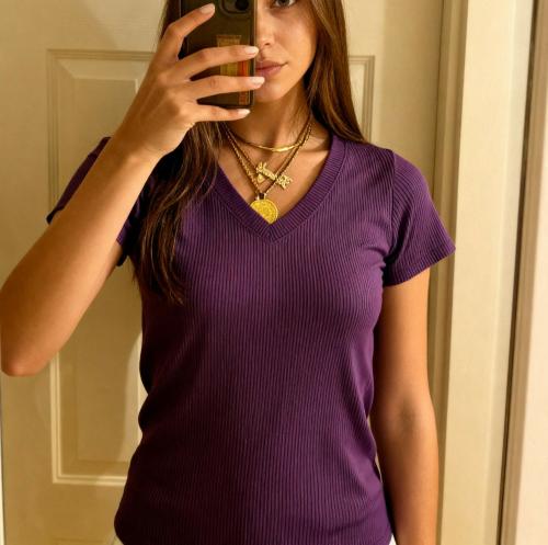Remera Cuello V Morley Soft