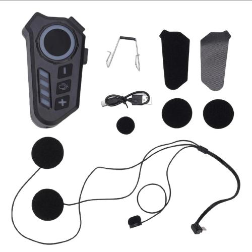 Intercomunicador Bluetooth para Casco con Luz Rgb y Linterna - Miniatura 2