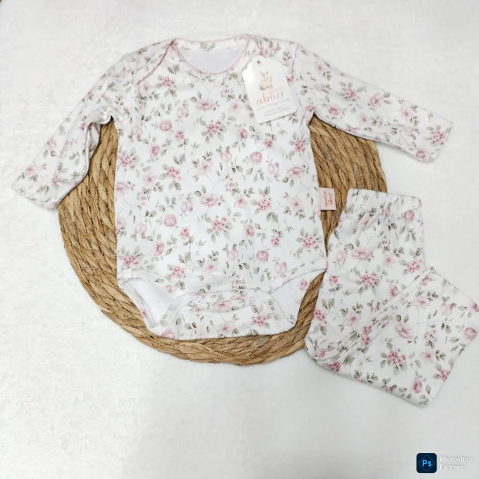 Conjunto Body y Pantaloncito Algodón Pima