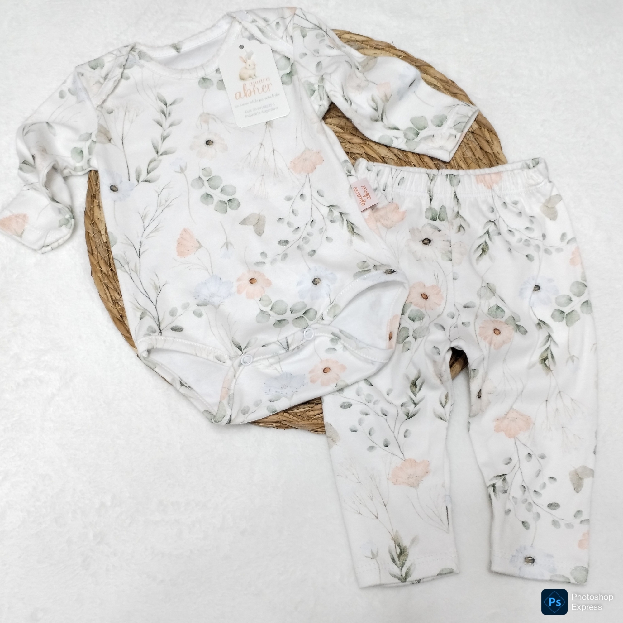 Conjunto Body y Pantaloncito Algodón Pima - Imagen 3