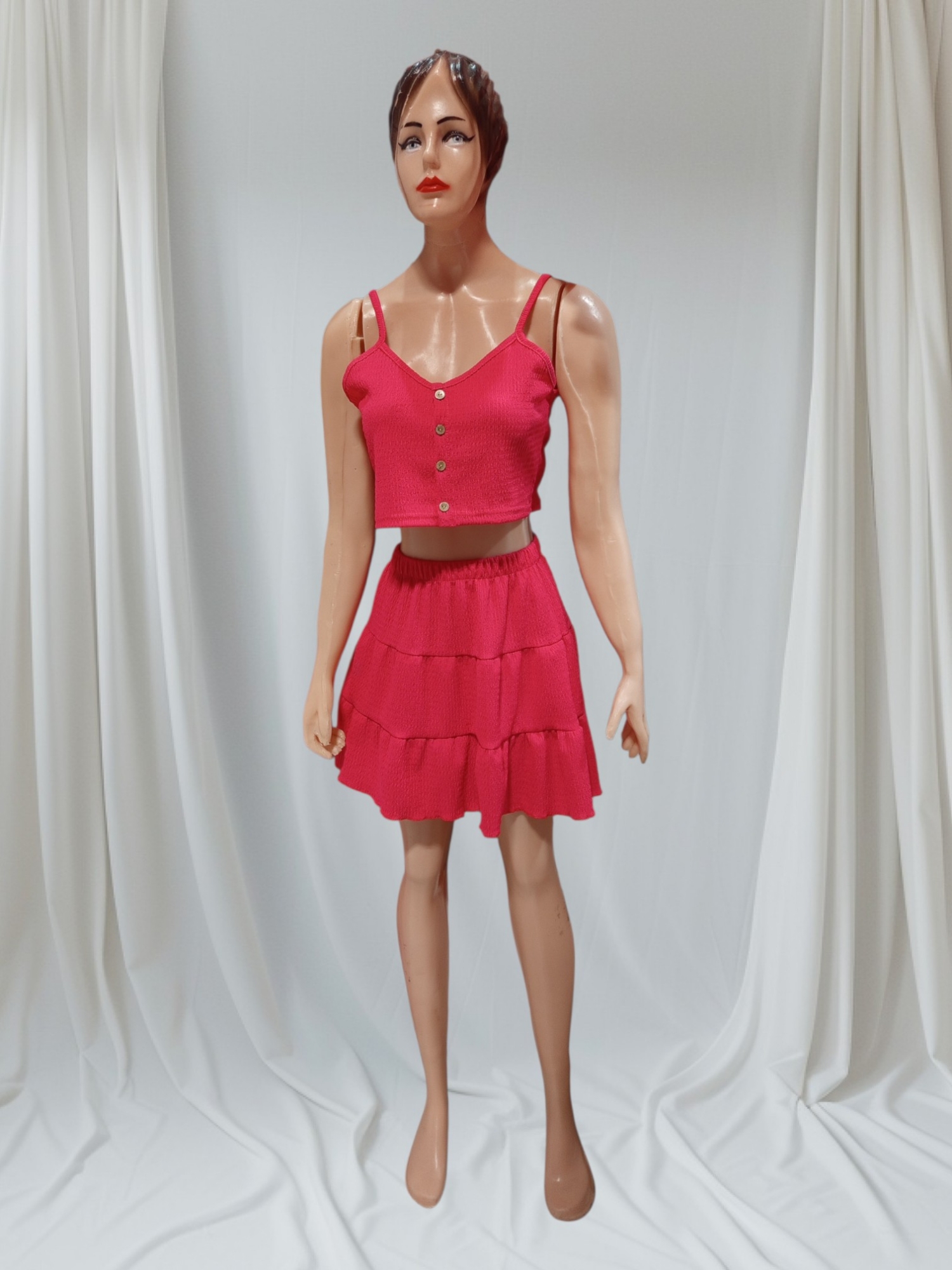 Top + Pollera (conjunto Hawai) - Imagen 2