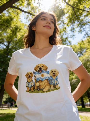 Remeras de Argentina Algodón Peinado - Miniatura 2