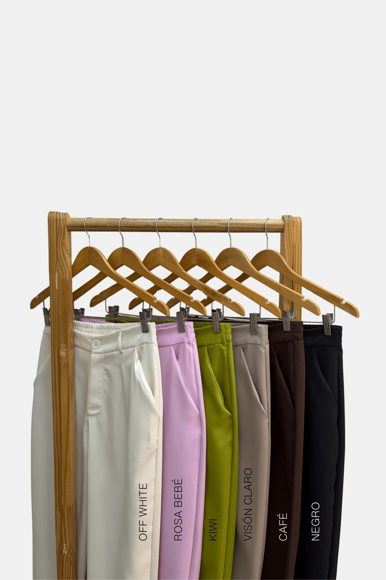 Pantalón Sastrero Cigarette con Elástico, Pin,as y Bolsillos - Imagen 2