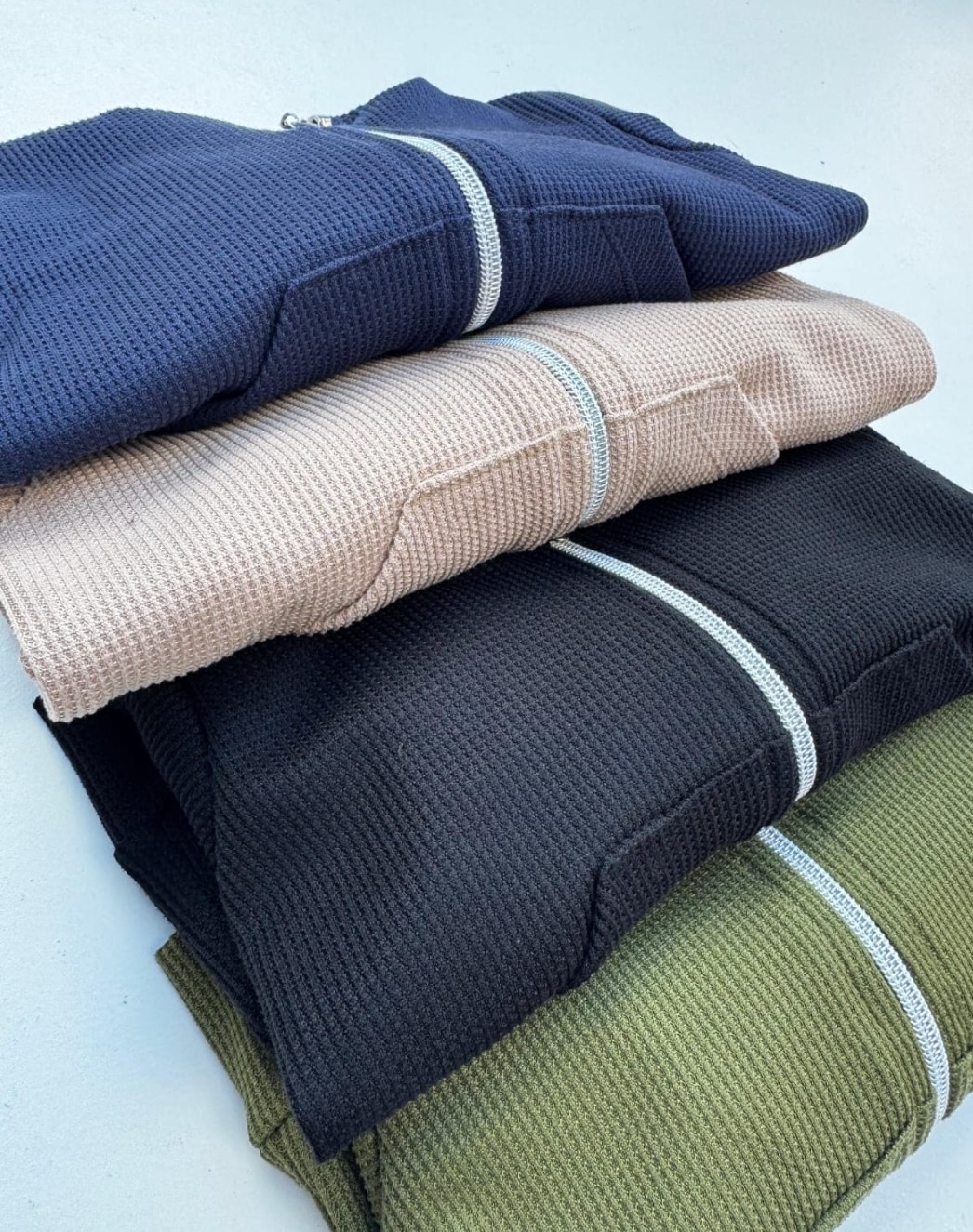 Campera Wafle Bebé - Imagen 4