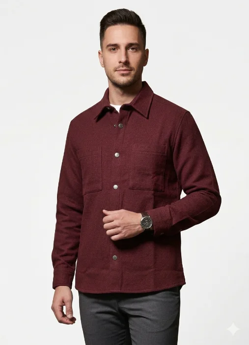 Camisaco Sobrecamisa de Paño Camisero Hombre