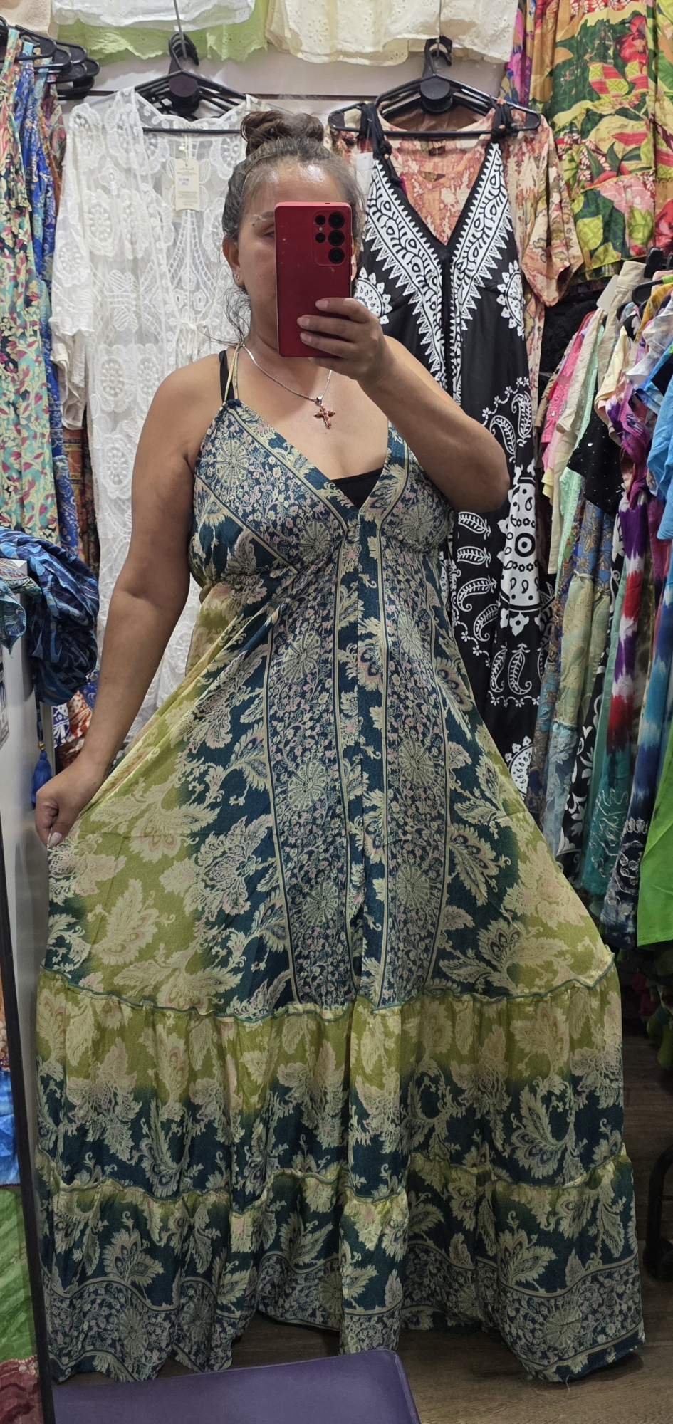 Vestidos Hindú de Seda - Imagen 3