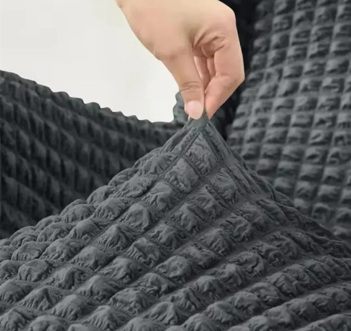 Combo de Fundas de Sillon 3 Cuerpo+ 2 Cuerpo+ 1 Cuerpo Elastizado con Volado - Imagen 3