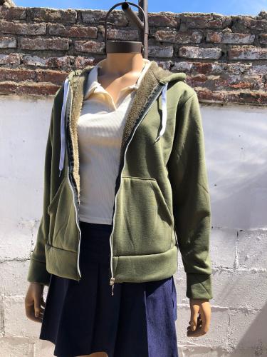 Campera con Piel