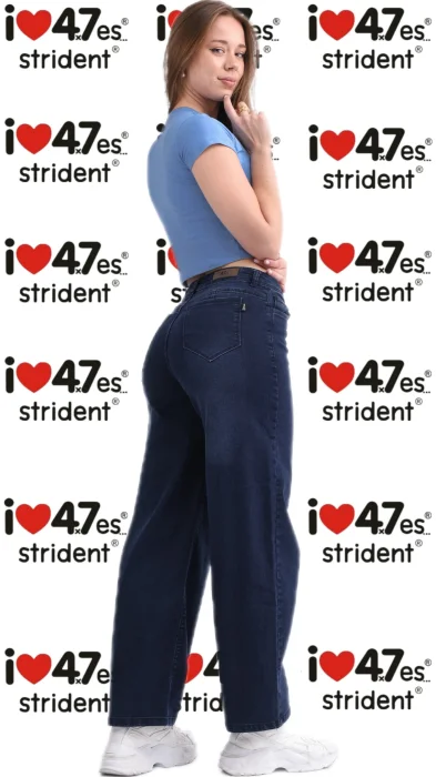 Jean Baggy Azul Localizado
