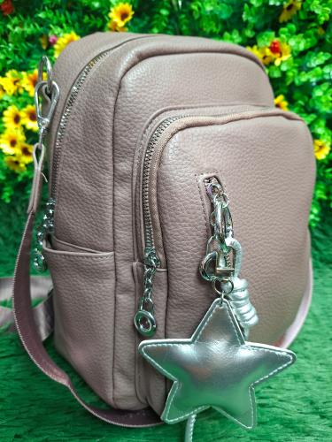 Mochila de Cuero Pu Excelente Calidad - Miniatura 2