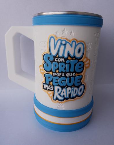 Jarra 3d Messi Vivo con Sprite