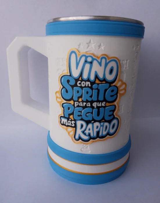 Jarra 3d Messi Vivo con Sprite