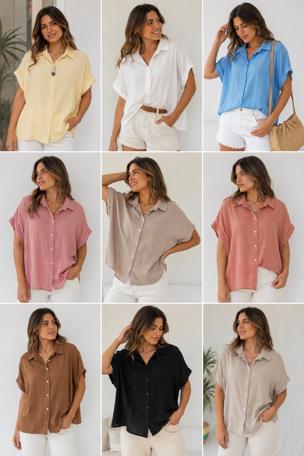 Camisa Larga de Lino - Imagen 5