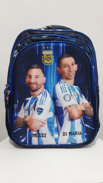 Mochila Escolar Grande Argentina Messi