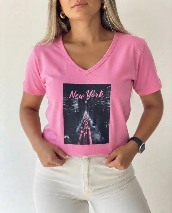 Remera Tipo Boxy del 2 al 5