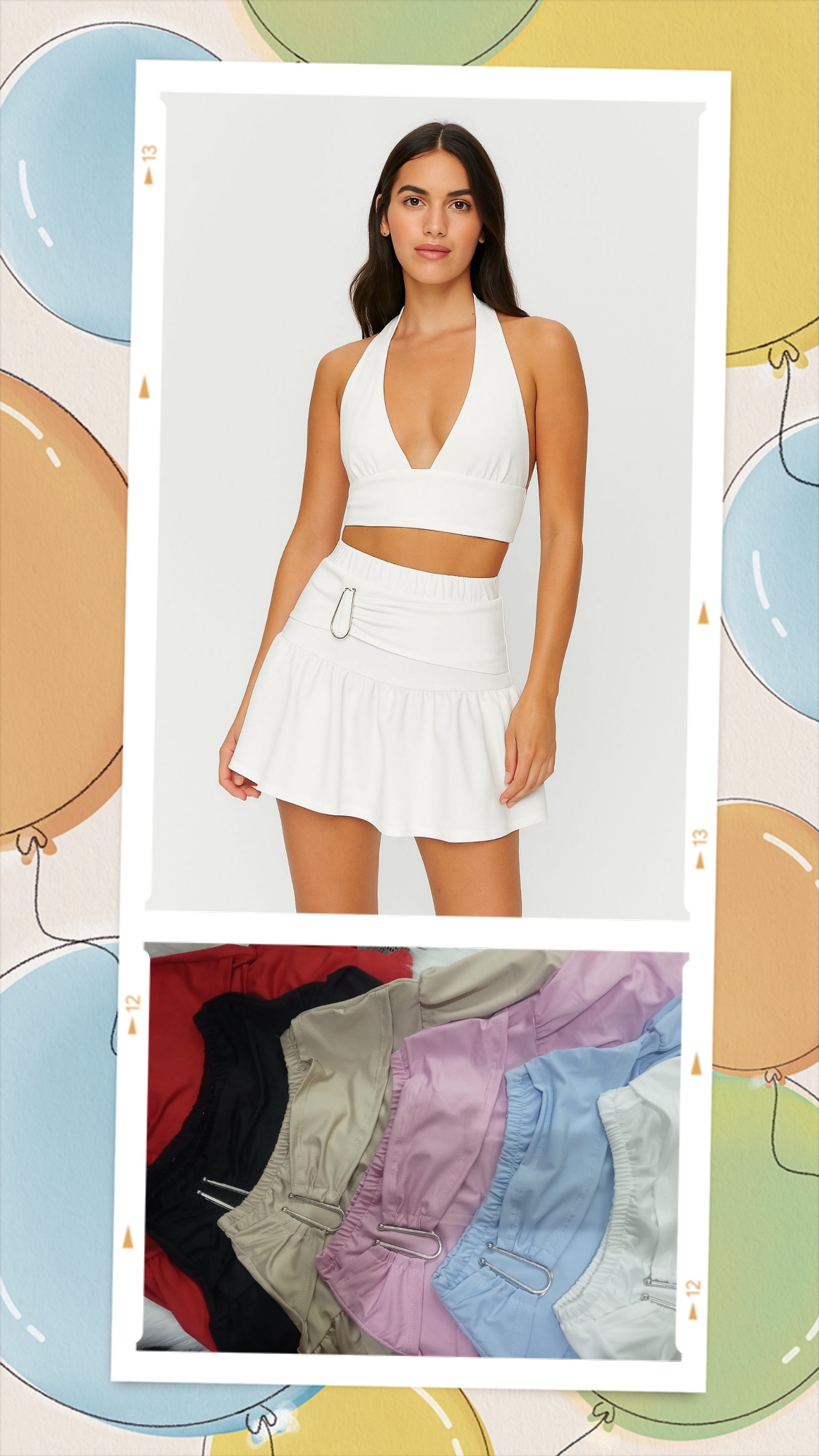 Shorts Pollera Martina - Imagen 3