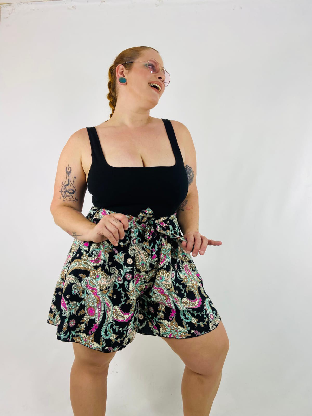 Short Pollera de Fibrana Poplin - Imagen 3