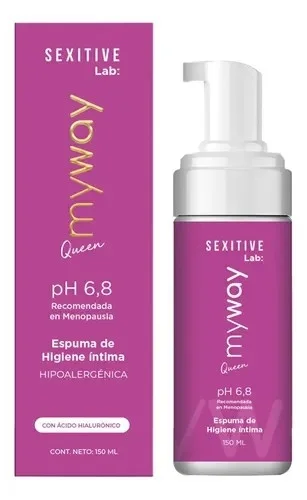 Espuma de Higiene Íntima 6.8muway Queen Sexitive