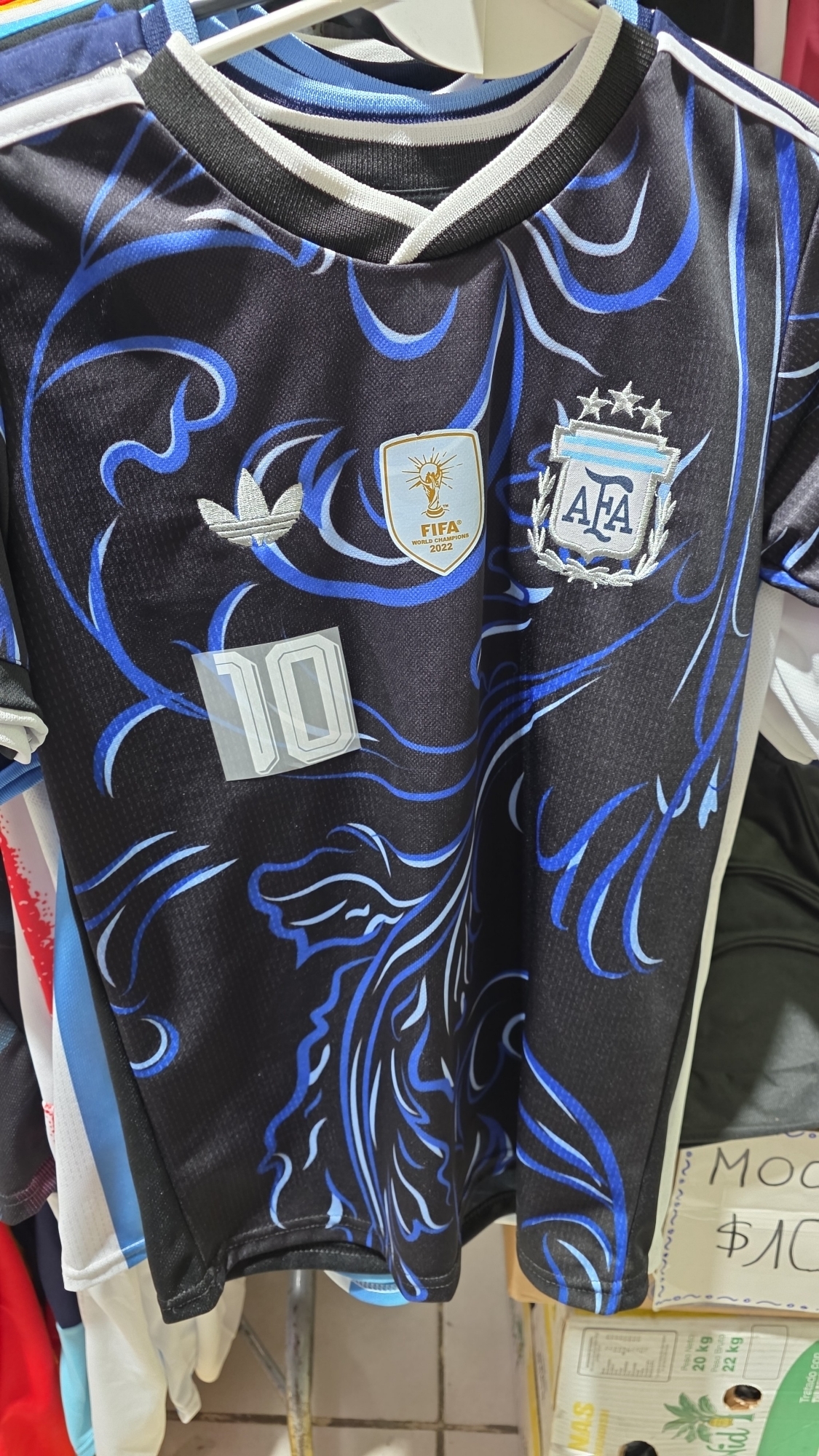 Camiseta Bordada de la Selección Arg S al Xxl - Imagen 3