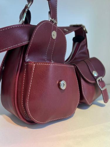 Cartera Mini Bag Baguette Cargo Bolsillos - Miniatura 2