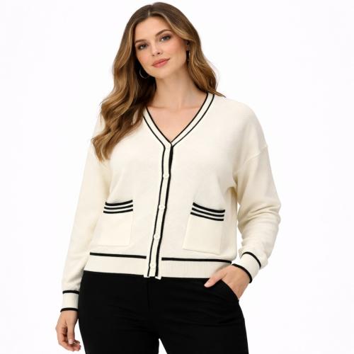 Cardigan de Bremer Espigas con Bolsillos