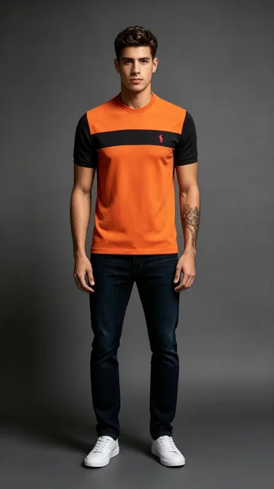 Remera Polo Tricolor Excelente Calidad