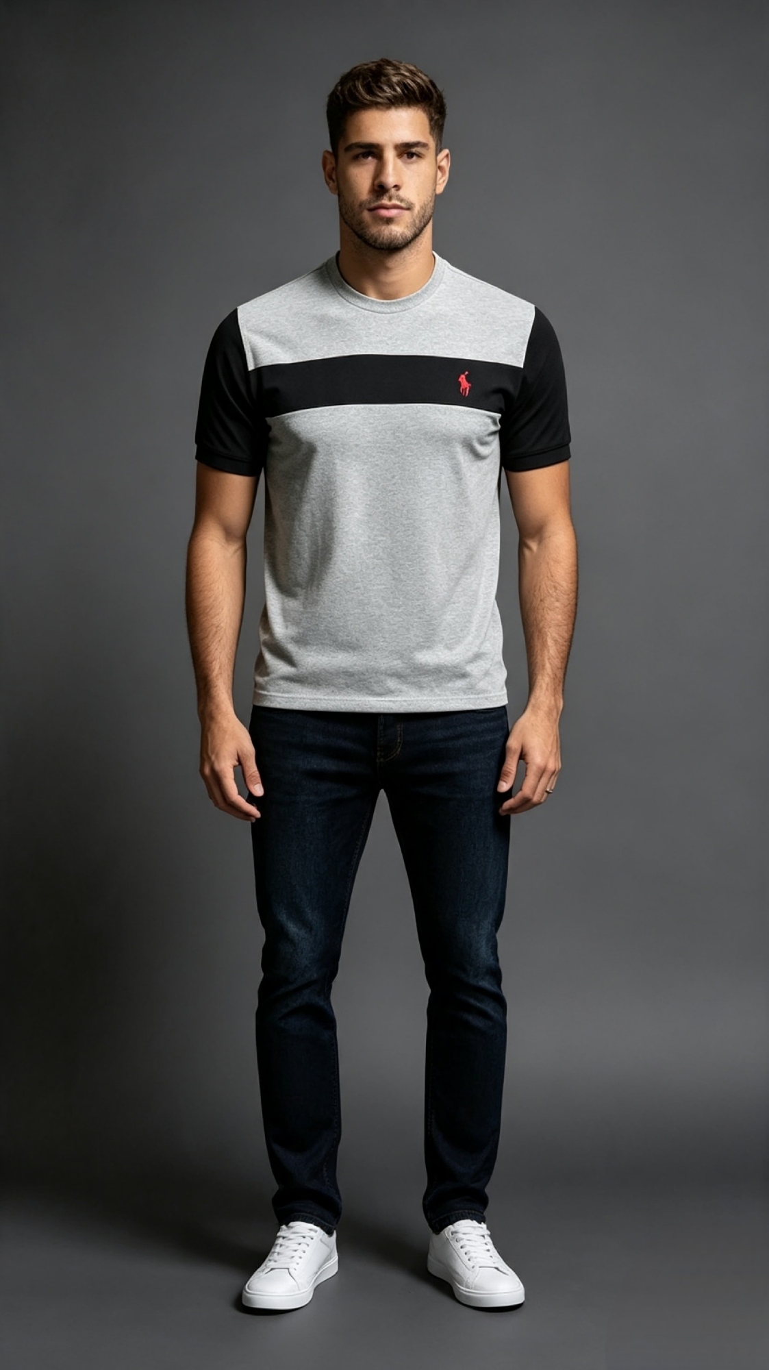 Remera Polo Tricolor Excelente Calidad - Imagen 2