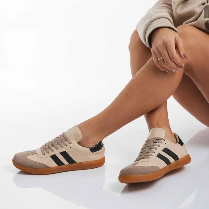 Vera  Baja 2 Tiras Beige