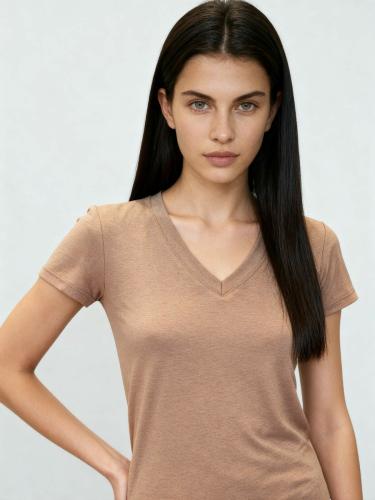 Remera Basica V  Modal Soft