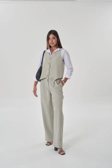 Pantalón Sastrero Wide Leg