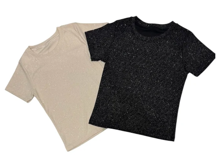Remera Morley con Gliter