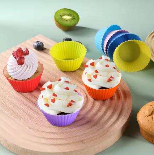  Pack 12 Moldes Silicona Cupcakes - Cod: Sbk-50693