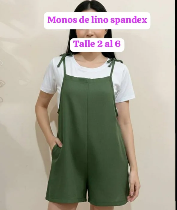 Monos de Lino Spandex