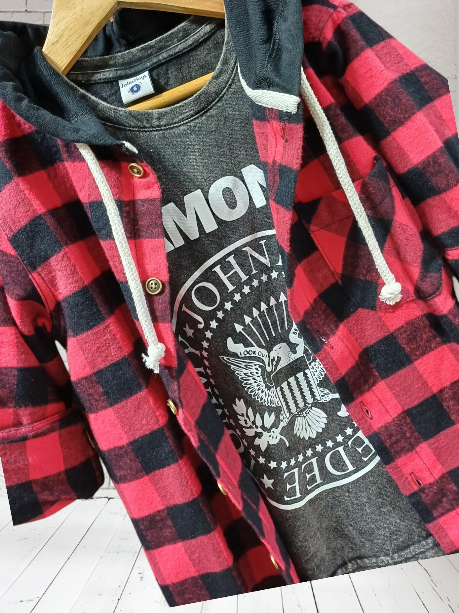 Camisa de Niño ((pilu a Cuadros)) - Imagen 2