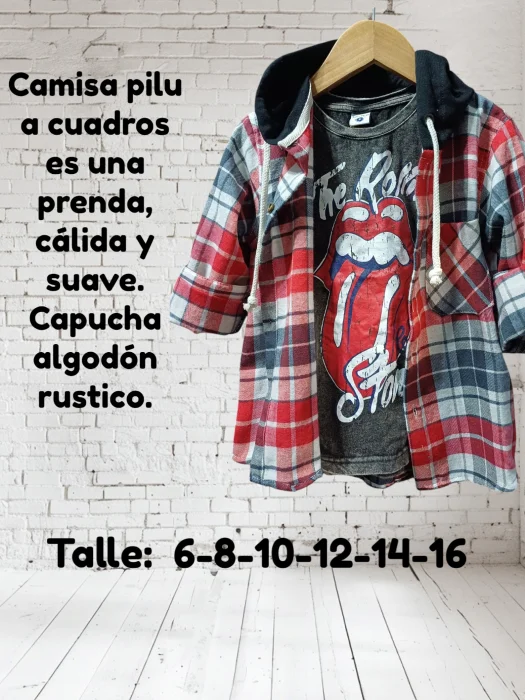 Camisa de Niño((pilu a Cuadros))