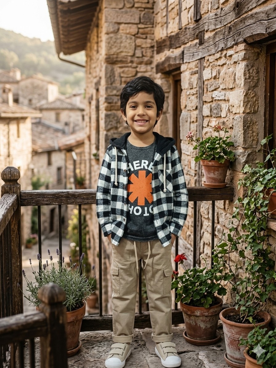 Camisa de Niño ((pilu, a Cuadros)) - Imagen 4