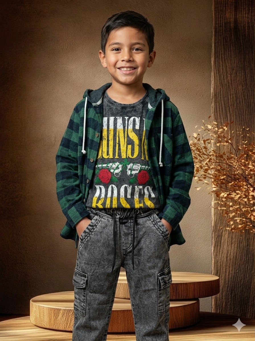 Camisa de Niño ((pilu, a Cuadros)) - Imagen 6