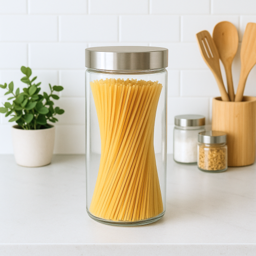  Frasco Vidrio Tapa Metal 1750 Ml - Cod: Sbk-jg-cn04-17/7388