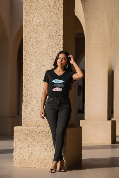 Remeras de Cuello V